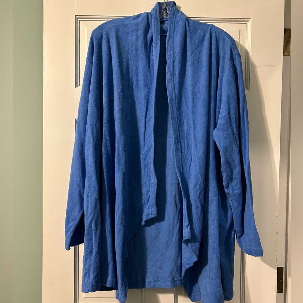 women’s terry wrap size m